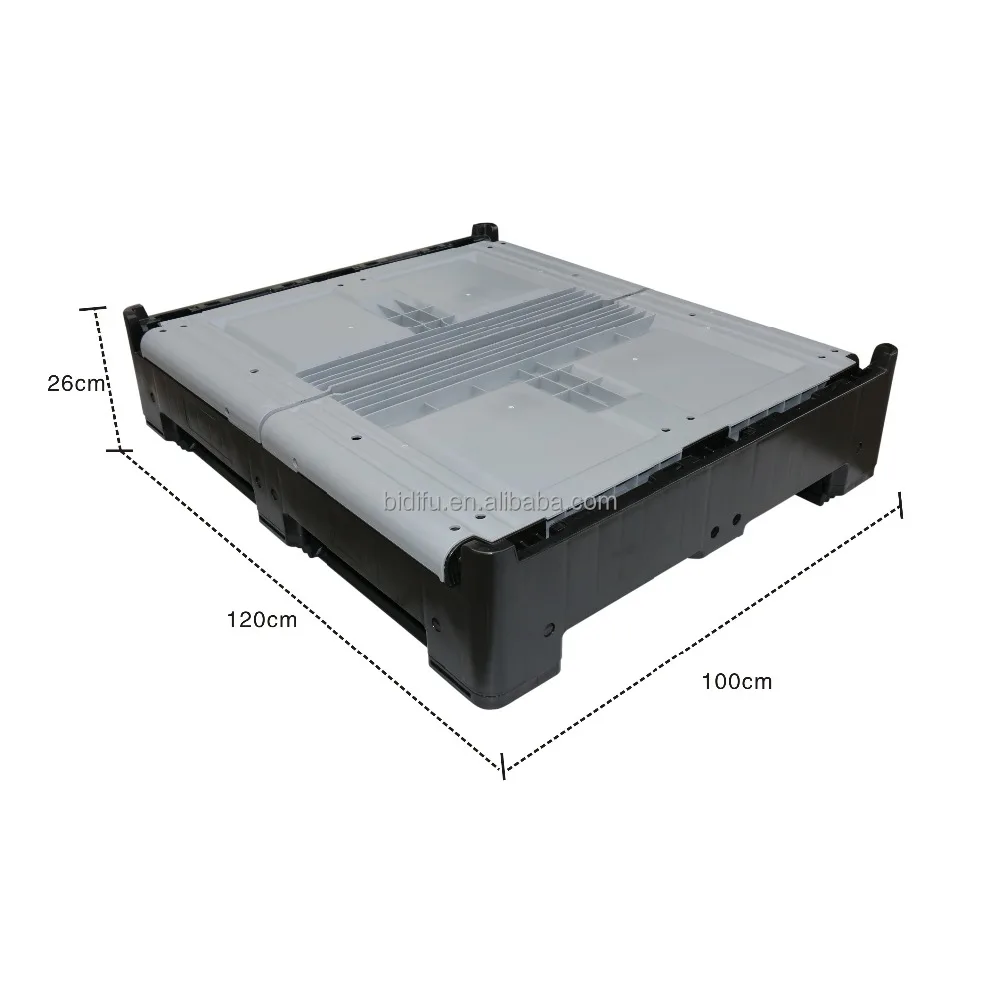 Контейнер для хранения картофеля и лука, использованные складные твердые и вентилируемые пластиковые корзины для поддонов