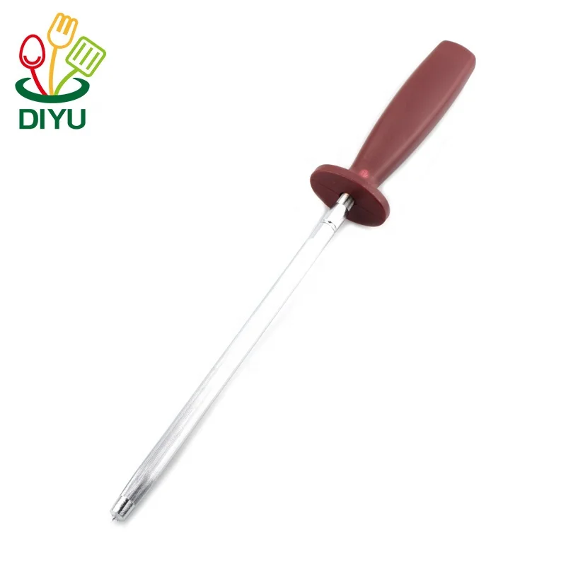2021 wholesale stainless steel kitchen sharpening tool professional knife sharpener rod