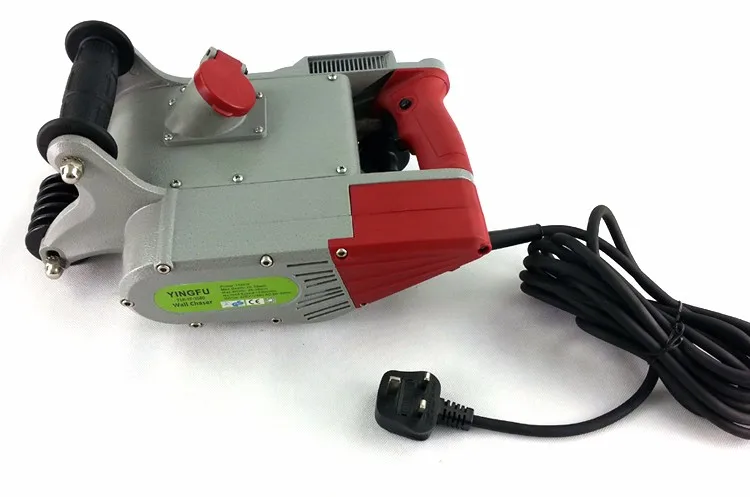High power 1450W wall chaser tool electrical concrete wall grooving machine for sale