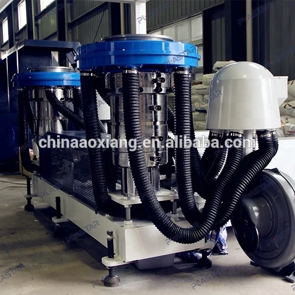 Double Head ABA Polyethylene Plastic Film Blowing Machine