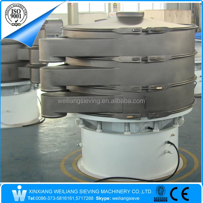 Telsonic Artech ultrasonic circular vibrating screen separator machine