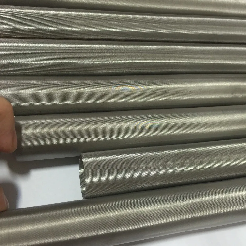 BOLIN stainless steel 25 50 micron 9x1 inch size terp tubes mesh screen filter tubes