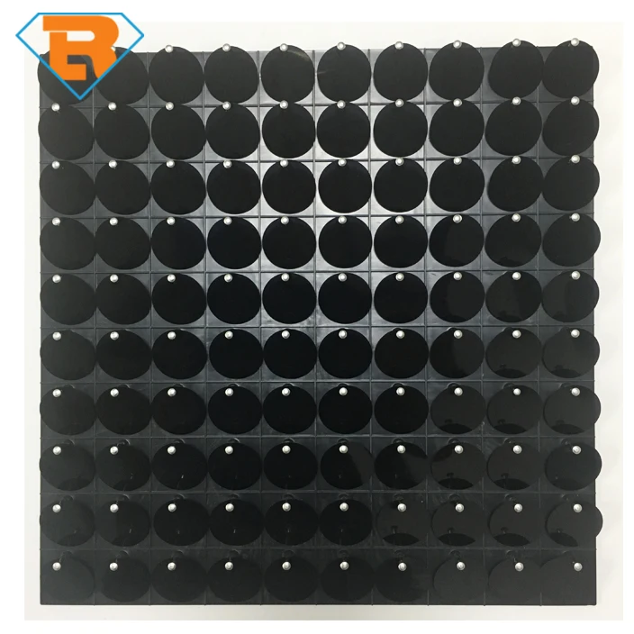 Outdoor Wind Sparkling PET sequin poster board For Advertising Sign