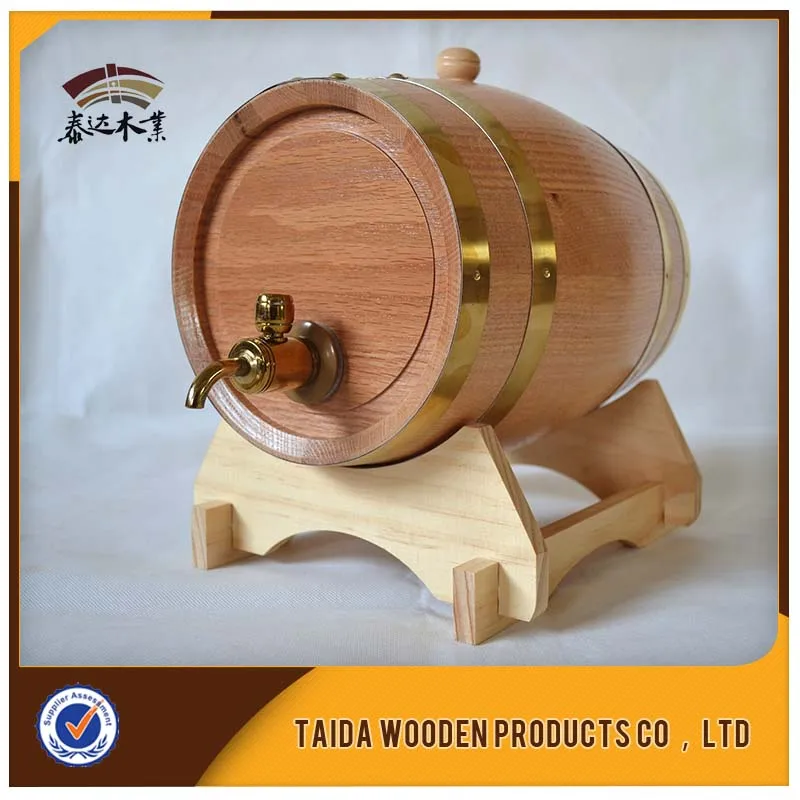 Classic 5 Gallon Wooden Wine Bucket/Large Wine Barrel