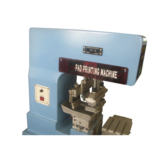 Open Ink Well Pad Printing Machine Two-Color Automatic Grade Shuttle USB Ping Pong Tampon Printers Gravure Plate Type New