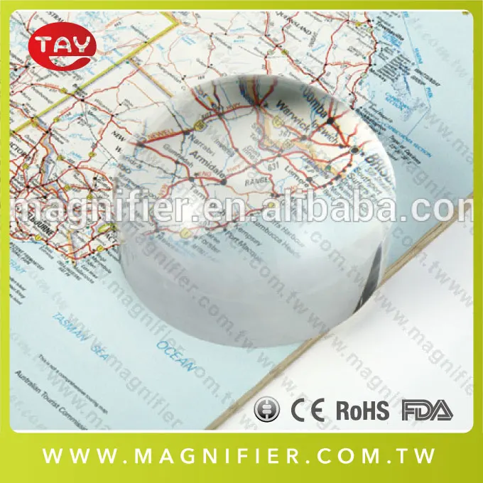 Оптический Прозрачный купол встречалось чтение лупа лупа