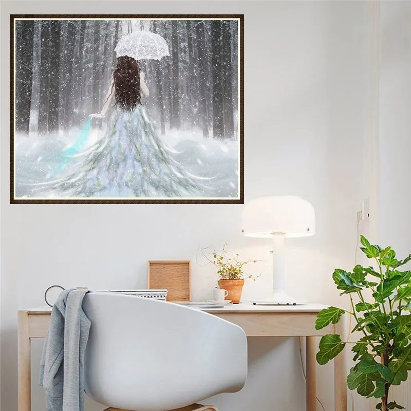 Wedding dress hotest sexy girls photos paint by numbers