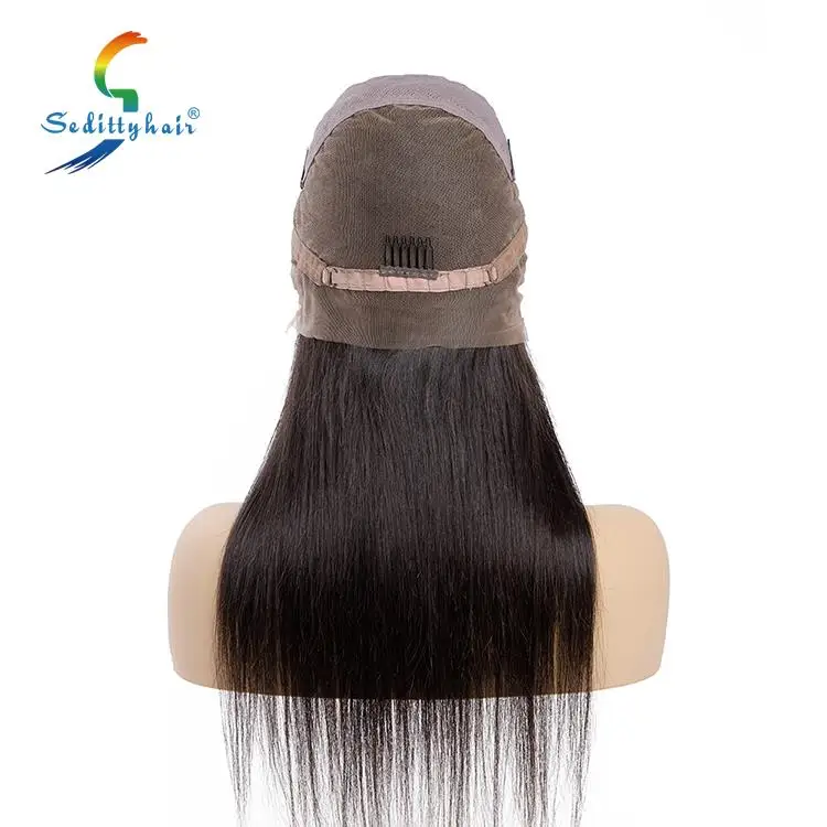 Seditty Human Hair Lace Frontal Full Lace Wig With Baby Hair