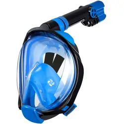 Маска для дайвинга по лучшей цене, маска для подводного плавания на все лицо для крепления камеры