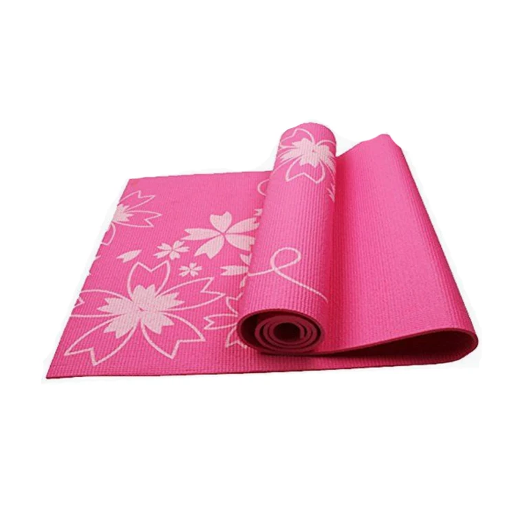 
non anti slip pvc tpe cork kids eco friendly black custom printed yoga mat 