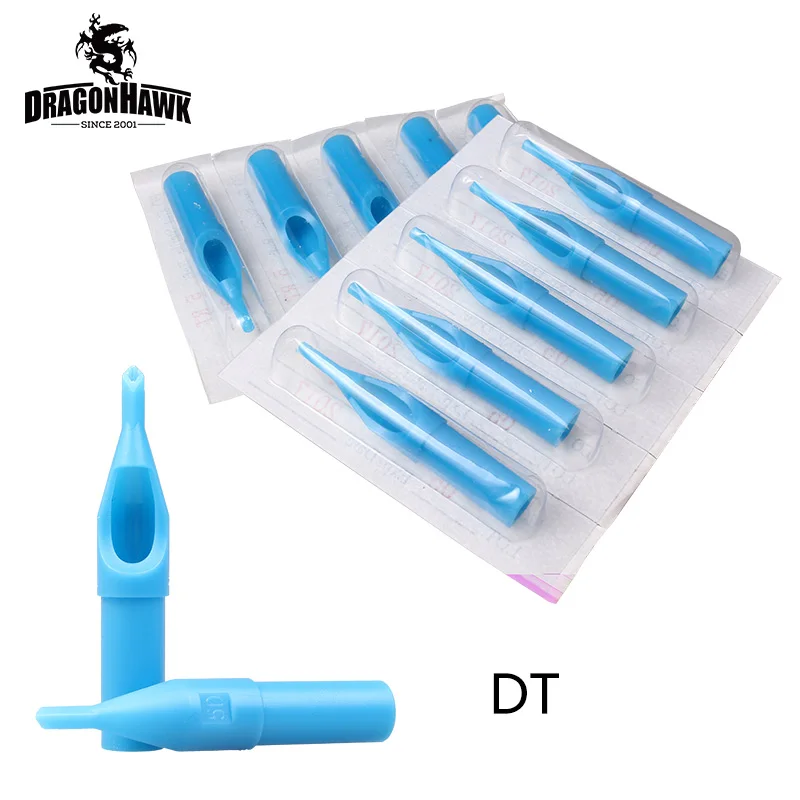 
500units Blue Color Mixed Size Disposable Tattoo Tips 