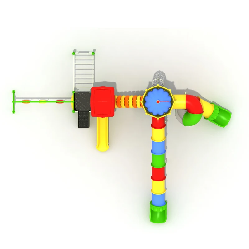 New slide play set outdoor plastic jungle gym with slide kids outdoor jungle gym