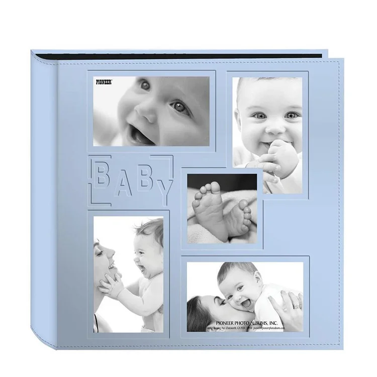 manufacturer custom pages linen cardboard 10x12 babys first photo album of family