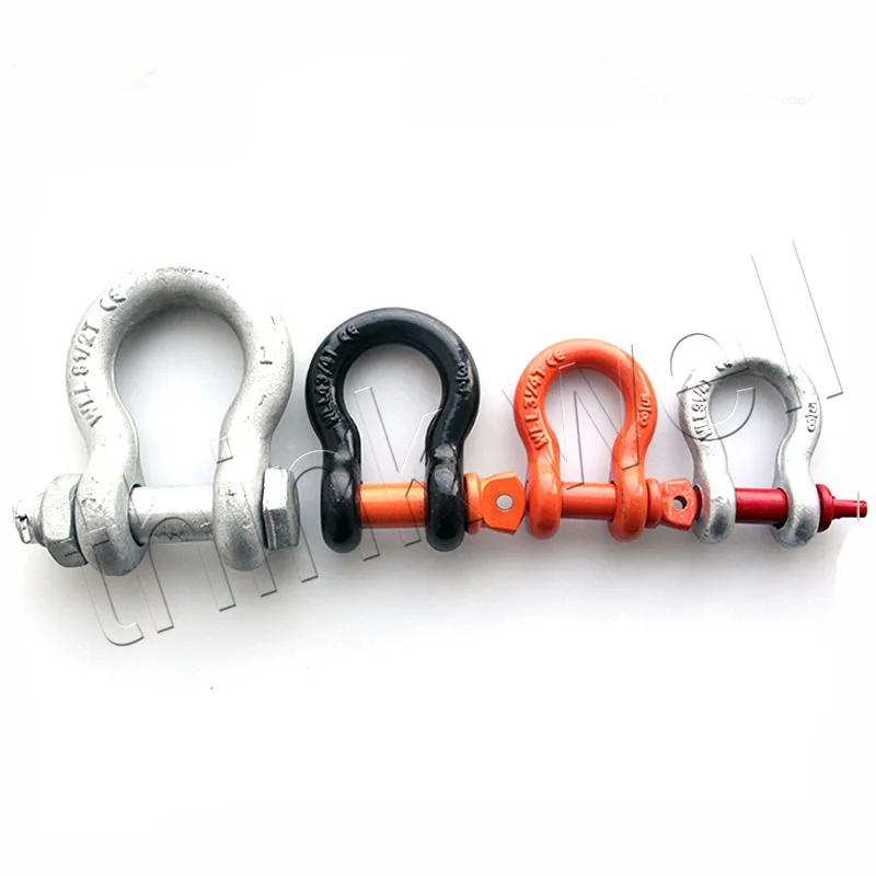 Thinkwell Forged US Type G209 Screw Pin Anchor Black Shackle