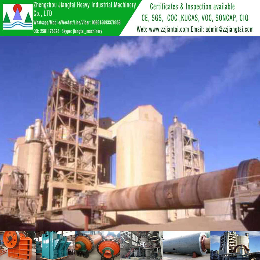 Rotary Kiln Oven For Gypsum Anthracite Coal Cement Clinker LWA LECA Oil Fracturing Ceramic Proppant Calcination Plant From China