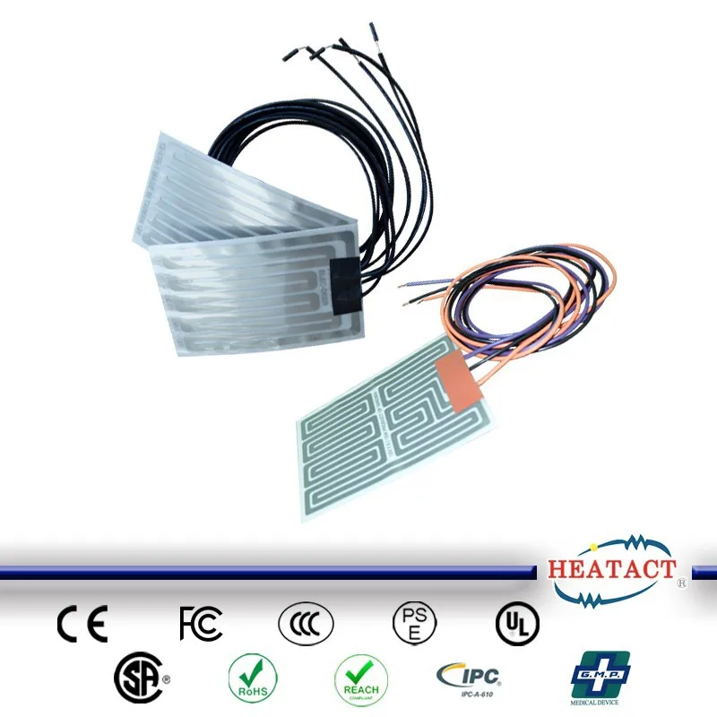 Taiwan customized high frequency electric flexible film heater