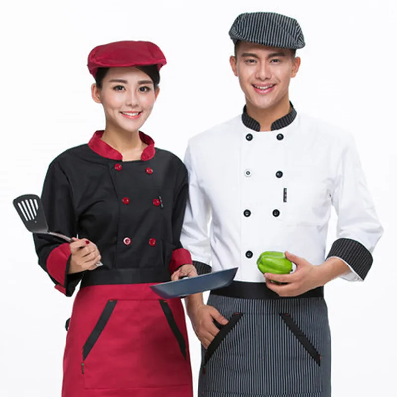 Современная Униформа шеф-повара, кухонная одежда на заказ, униформа шеф-повара для ресторана