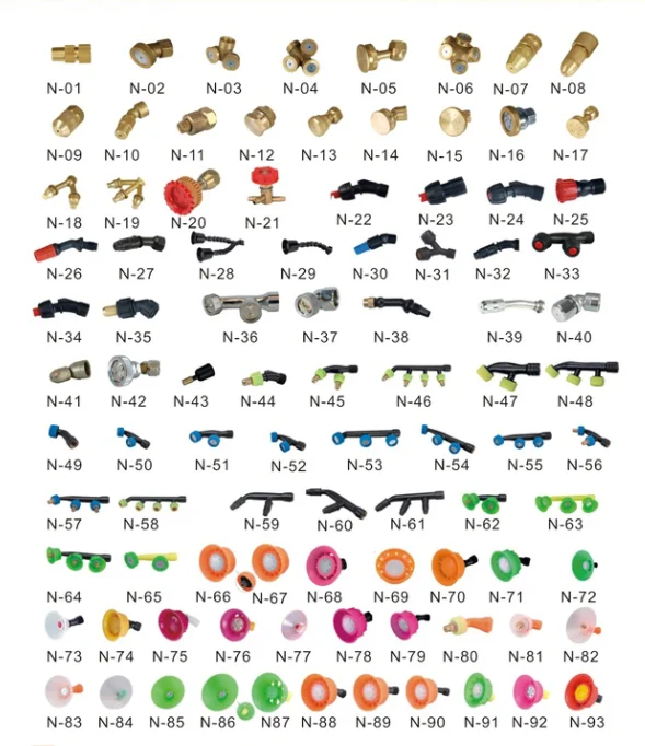 Agriculture and Garden Knapsack Battery and Manul Power Sprayer Spare Parts nozzle  switch lance