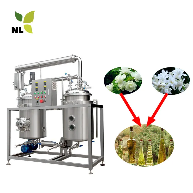 Flower Essential Oil Distillation Equipment /  Thyme Essential Oil Extract Machine