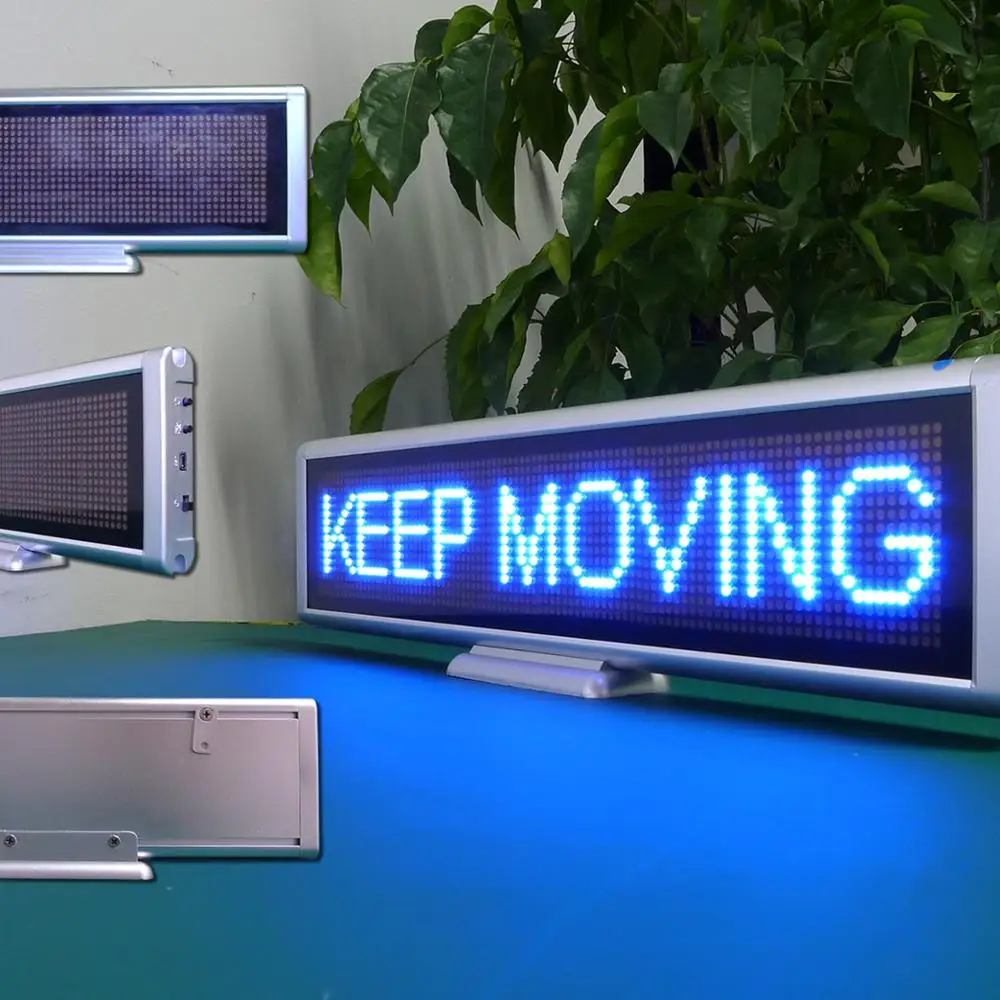 Outdoor Scrolling Display P10 Red Programmable LED Moving Text Sign