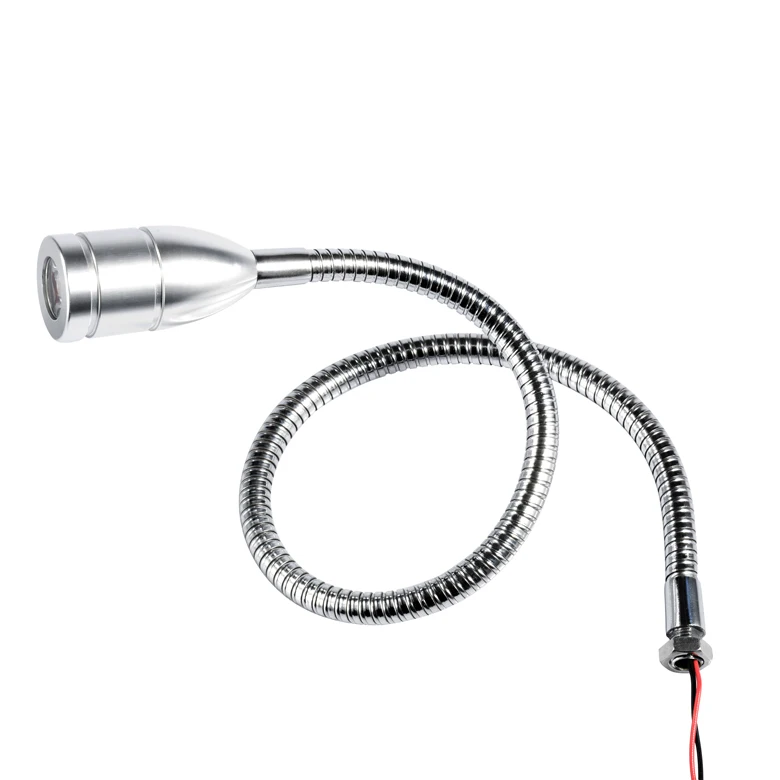 Stainless steel  adjustable flexible spring gooseneck crocodile clip China supplier