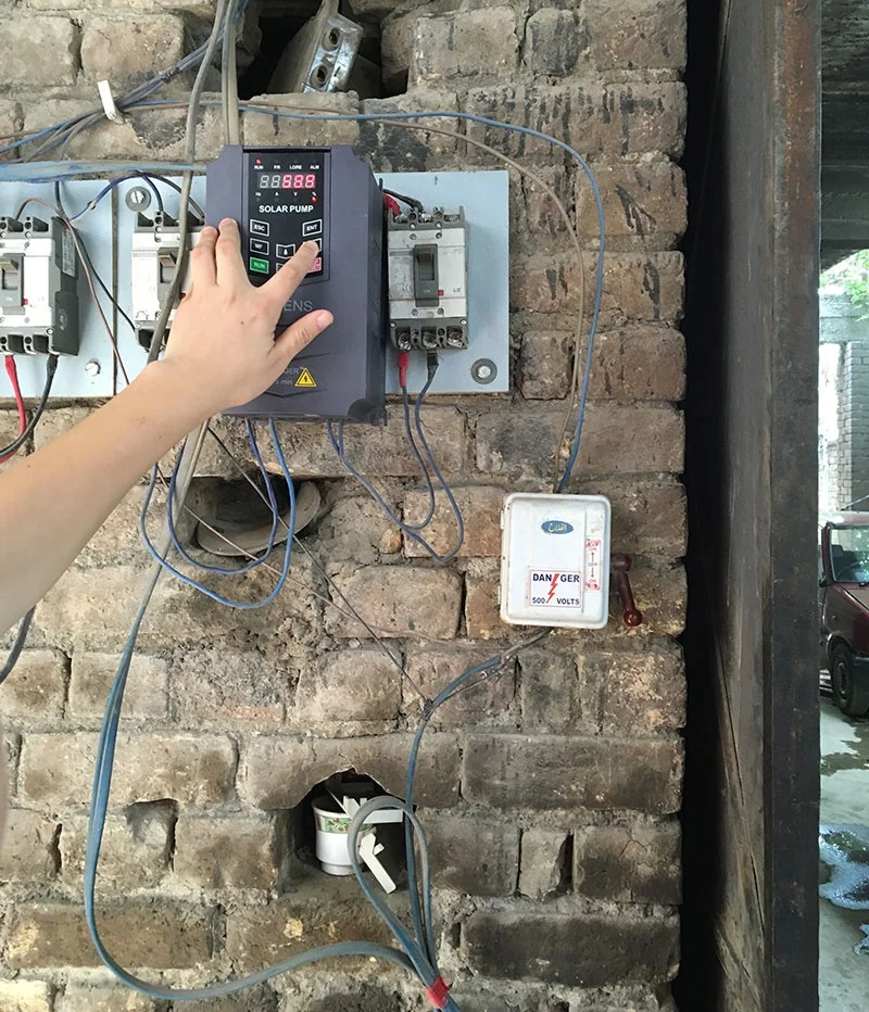 HDSU-A 2HP AC/DC solar power water pump