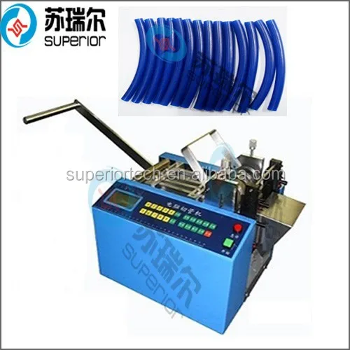 Silicone tube cutting machine