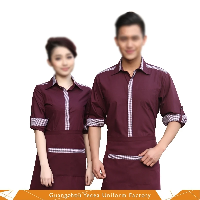 Bali fashion hotel reception uniform for waitress
