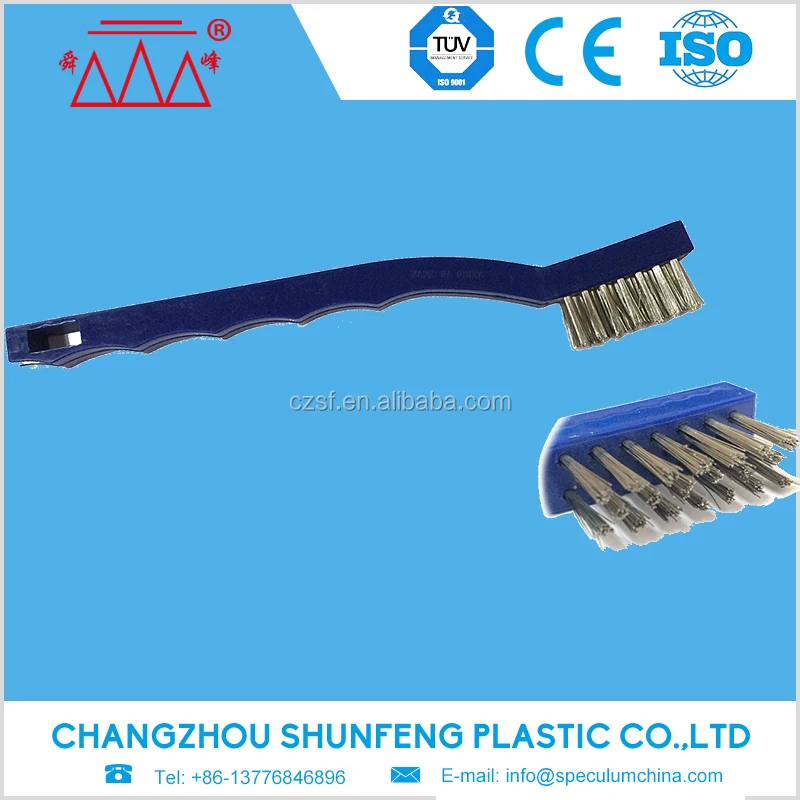 nylon brass and stainless steel Surgical instrument cleaning brush