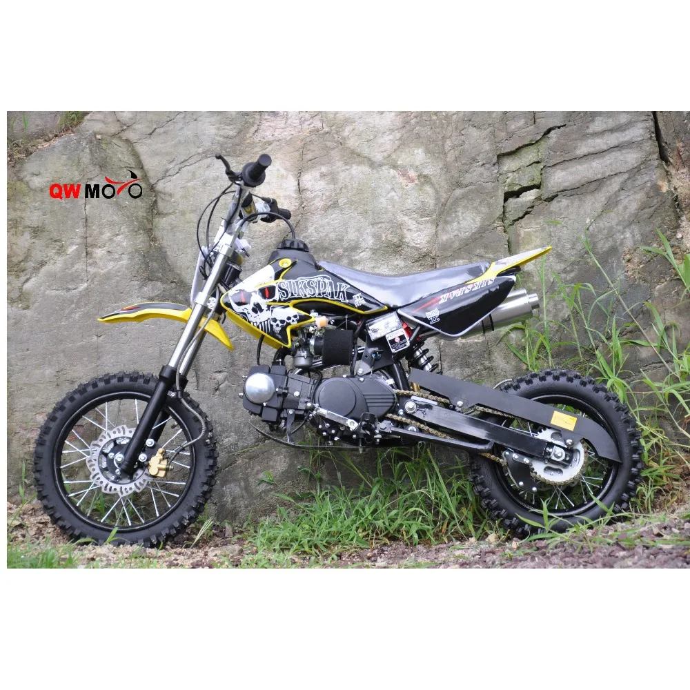 QWMOTO горячая Распродажа гоночный мотоцикл 125cc Кроссовый китайский дешевый питбайк для продажи с