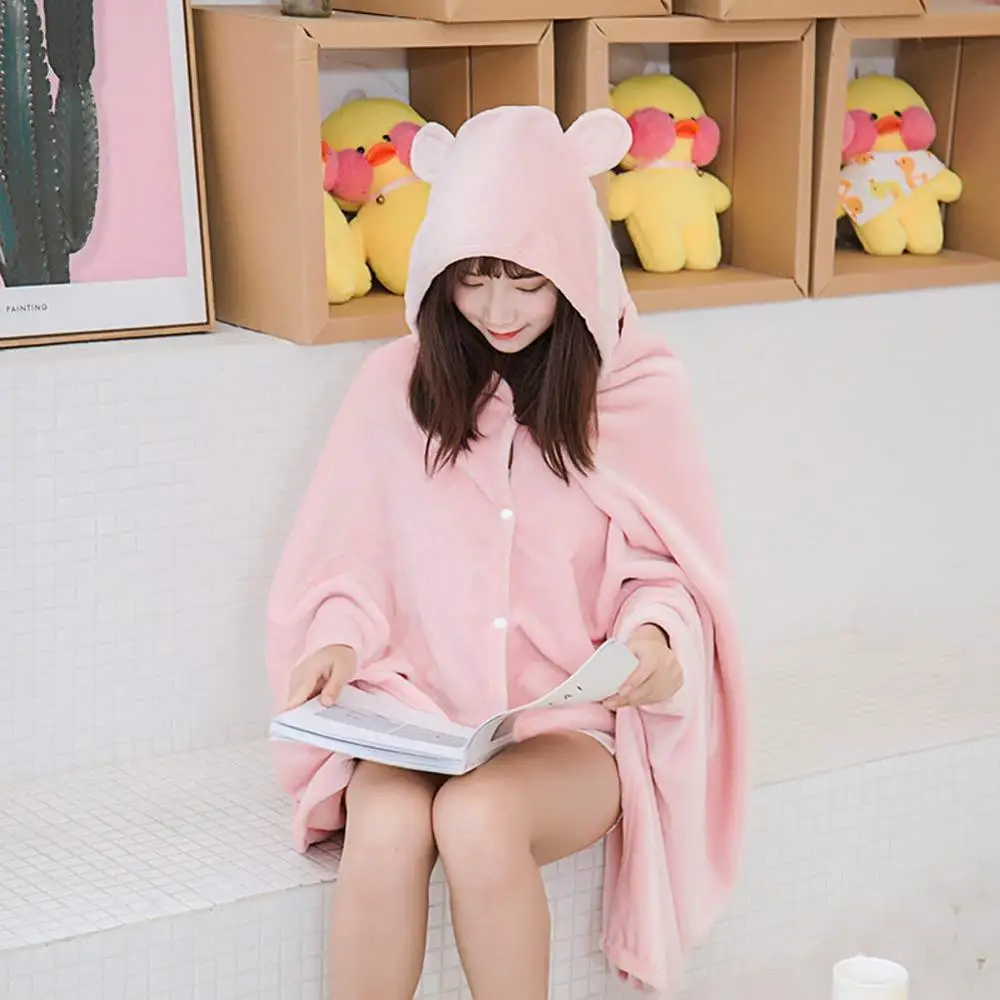 
Office Blanket Shawl Throw Blanket, Fleece Throw Air Conditioning Fleece Blanket Bed Throws 