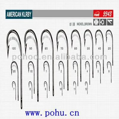 AMERICAN KIRBY 9943 Wholesale Sea Fishing Hooks