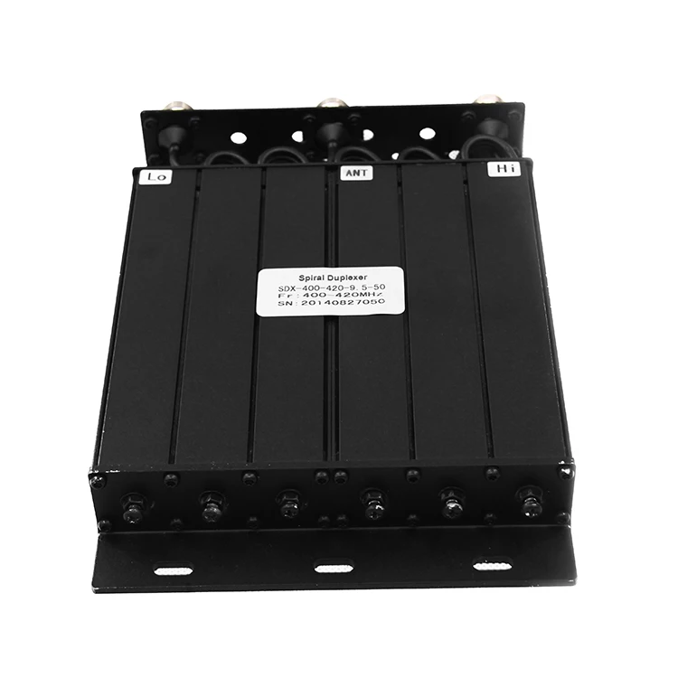 High Quality Factory 400-420MHz 50w N-F / BNC-F rf duplexer vhf uhf