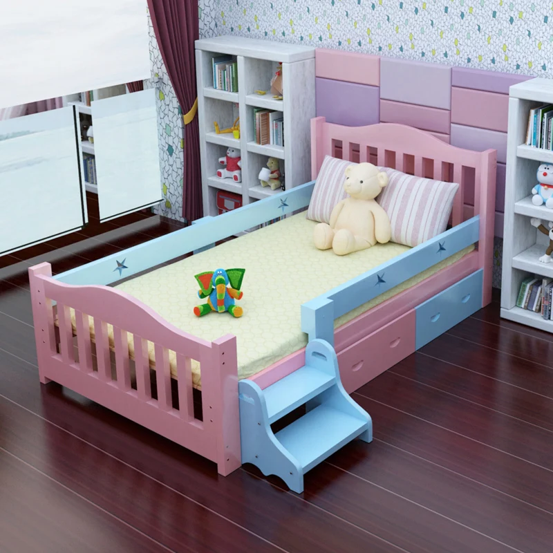 Wooden Kids Bed Kindergarten Kids Bed Children Bed Cartoon