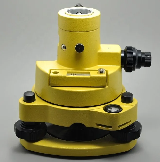 GPS and prism tribrach with adaptor and optical plummet