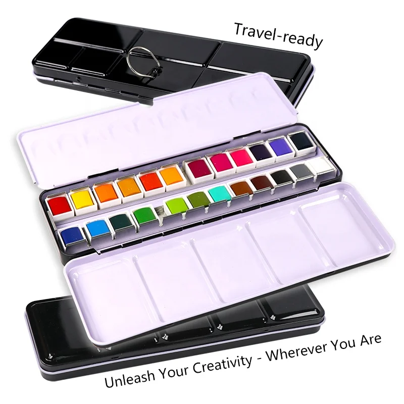 
High quality Non-toxic Safety solid watercolor paint brands 