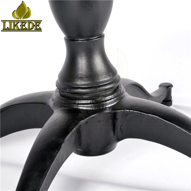 Antique Europe classic cast iron dining table base table accessories table frame