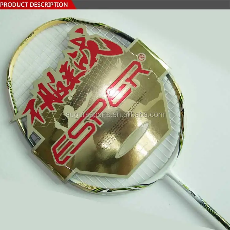 Top quality 4U MASTER using 40T HIGH Modulus Japanese Toray Graphite fiber OEM ODM customized badminton racket