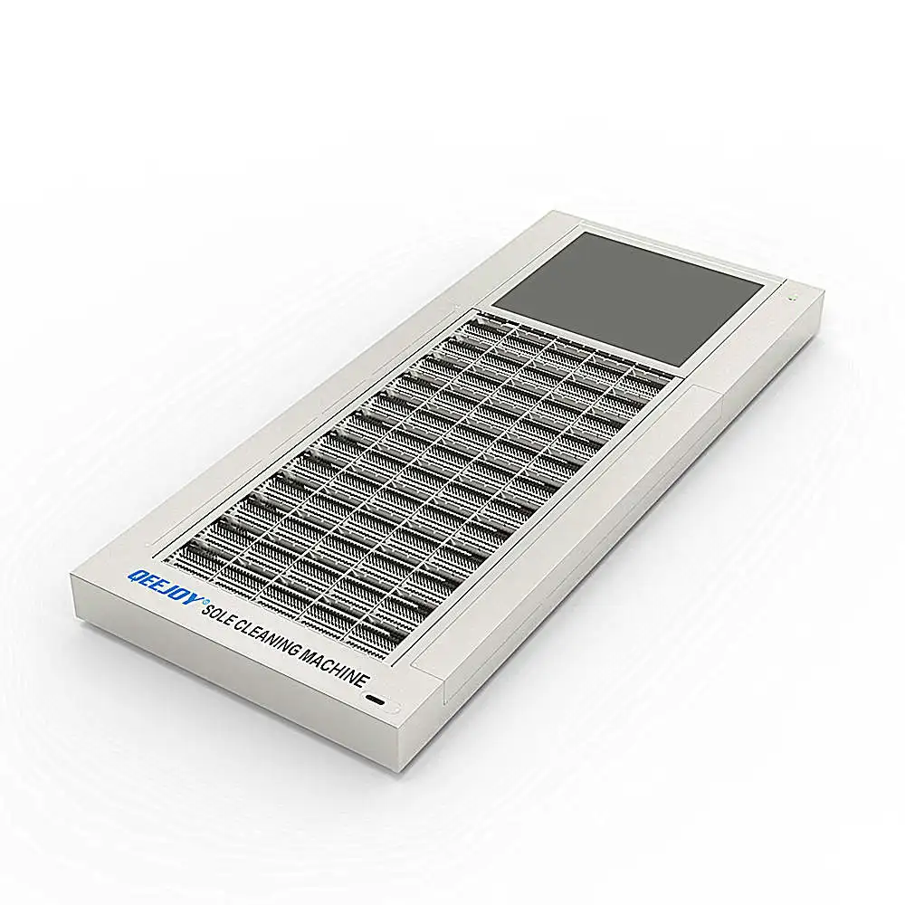 Slemon Shoe Cleaning System QEEJOY RW18 Shoes Sole Cleaner Machine of Stainless Steel 304 Materials Sole Cleaner