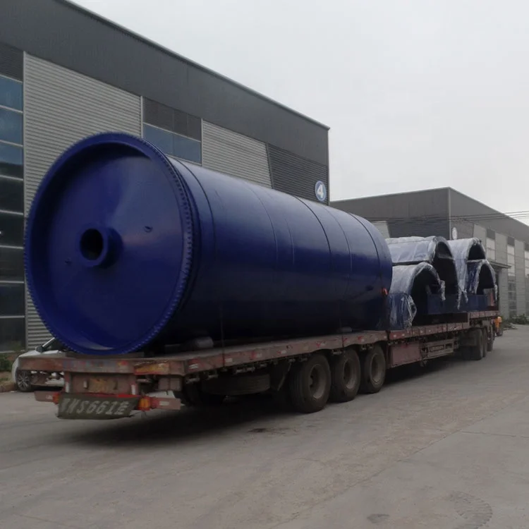 Beston Group New design tyre plastic to fuel oil machine scraps recycling pyrolysis machine for sale pyrolysis plant