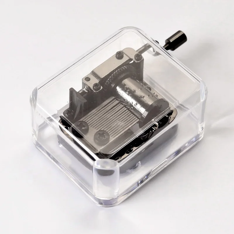 Custom Melodies Hand Crank Music Box Mechanism