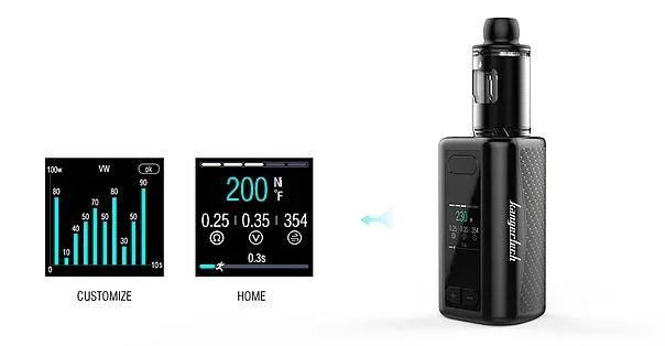 
2018 hot selling Leak-Proof Design 4mL Electronic Cigarette 5100mAh 230W KangerTech IKEN KIT vape kit 