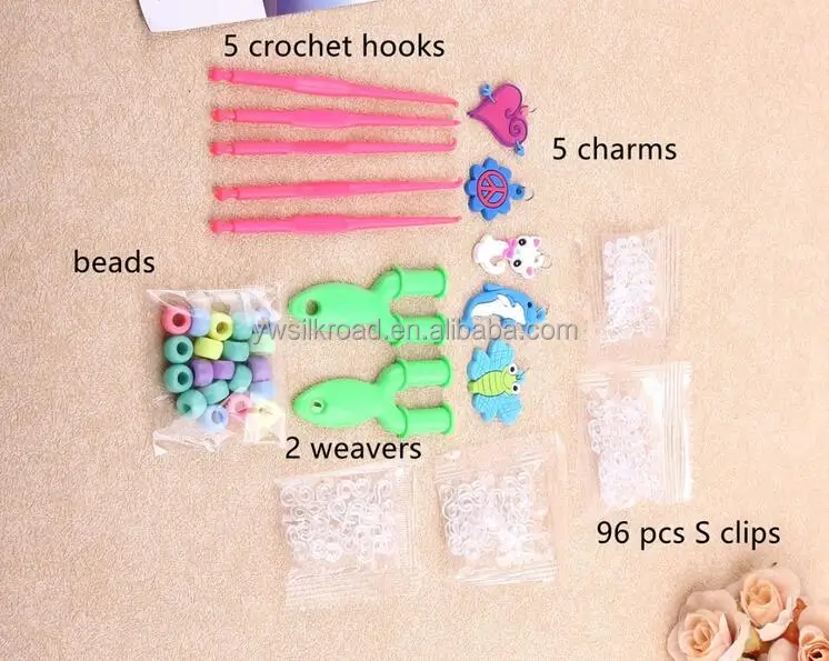 2016 Good quality elastic hair bands, mini colored rubber bands