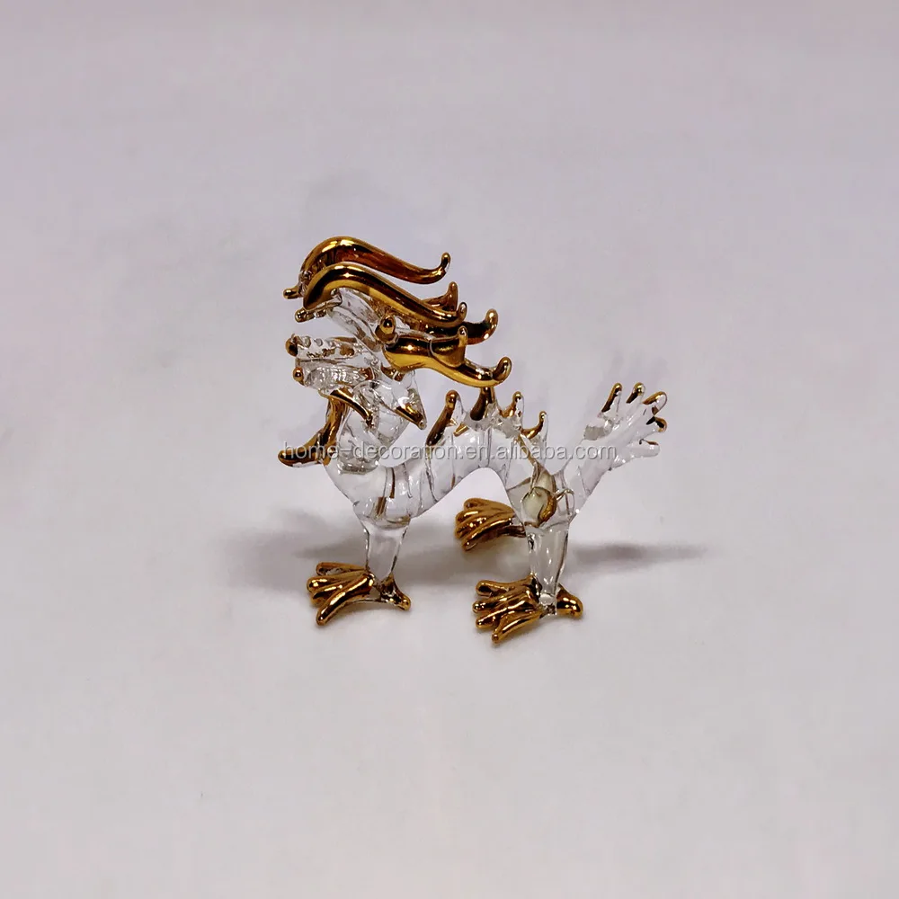 glass dragon figurines crafts export to Japan market