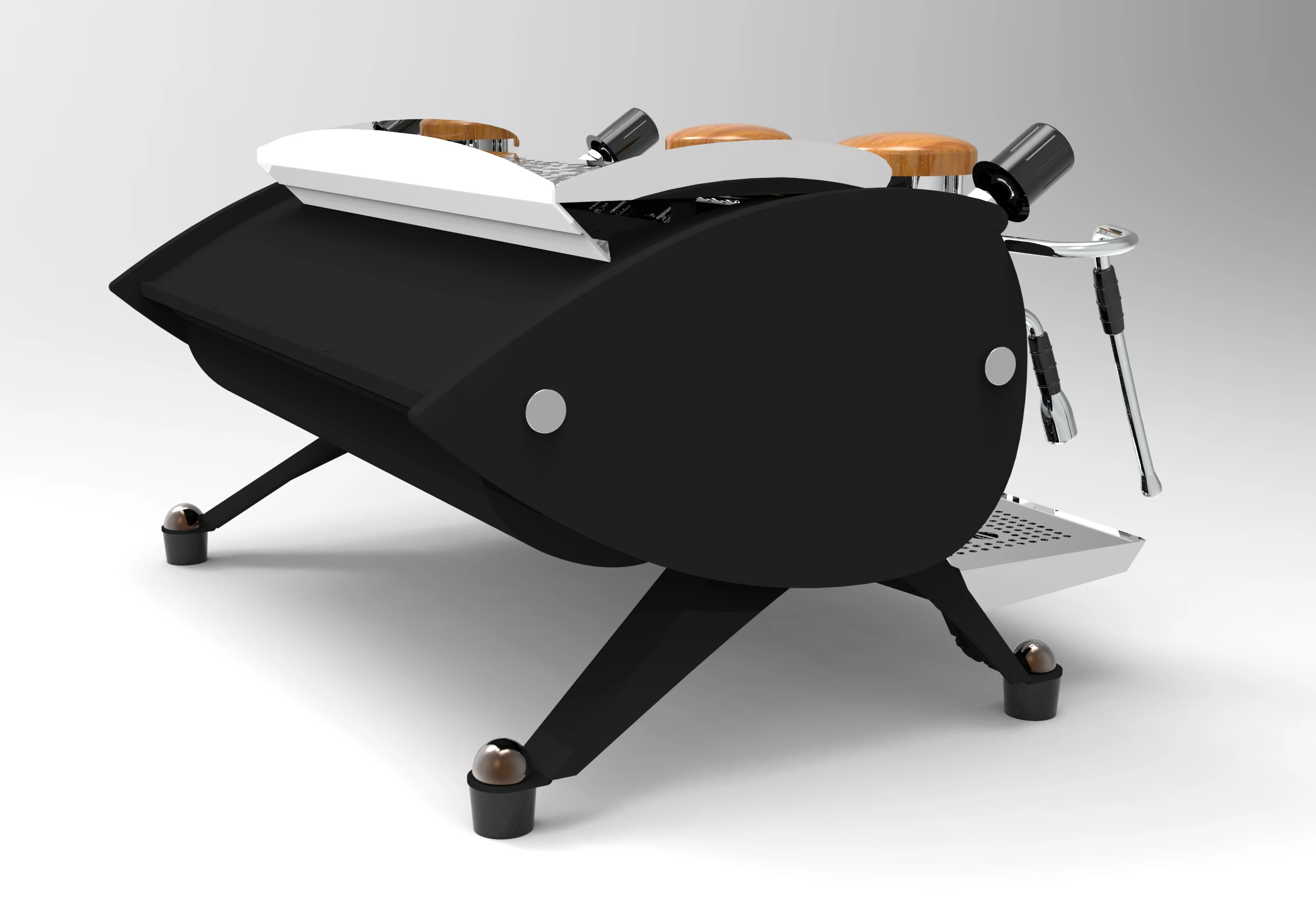 China supplier super automatic commercial espresso coffee machine with rotary pump for sale