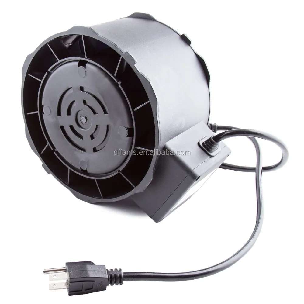 Diameter 100mm to 200mm Plastic Inline Mixed Flow Extractor Fan