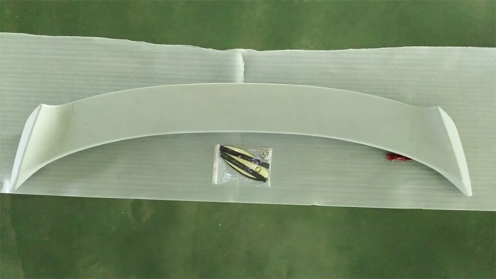 CZJ car REAR SPOILER FOR TOYOTA VIOS YARIS 2007-2012 WITH LIGHT