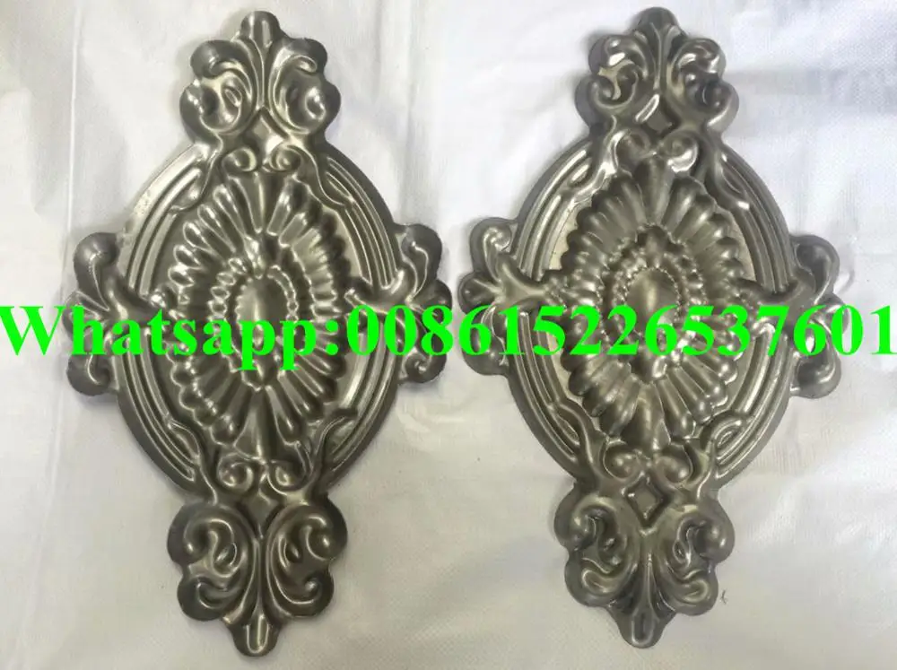 Декоративные кованые железные штампованные металлические цветы для балконных перил