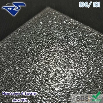 
PS embossed board for in-built shower stall , lighting shade and interior design 