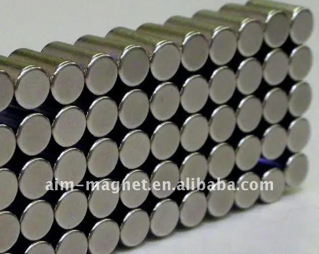 цилиндр мощных постоянных магнитов ndfeb